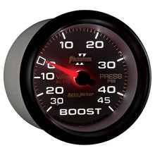 Charger l&#39;image dans la galerie, Autometer Phantom II 2-5/8in 30INHG-45PSI Phantom Mechanical Boost/Vacuum Gauge