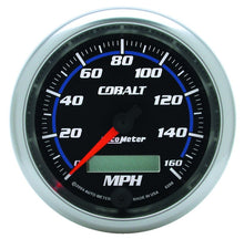 Cargar imagen en el visor de la galería, Autometer Cobalt 3-3/8in 160mph In-Dash Electronic Speedometer