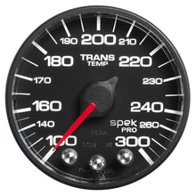 Charger l&#39;image dans la galerie, Autometer Spek-Pro 52.4mm 100-300 Deg F Digital Stepper Motor Trans Temp Gauge