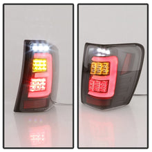 Load image into Gallery viewer, Spyder 99-04 Jeep Grand Cherokee - Light Bar Led Tail Lights - Black - ALT-YD-JGC99V3-BK