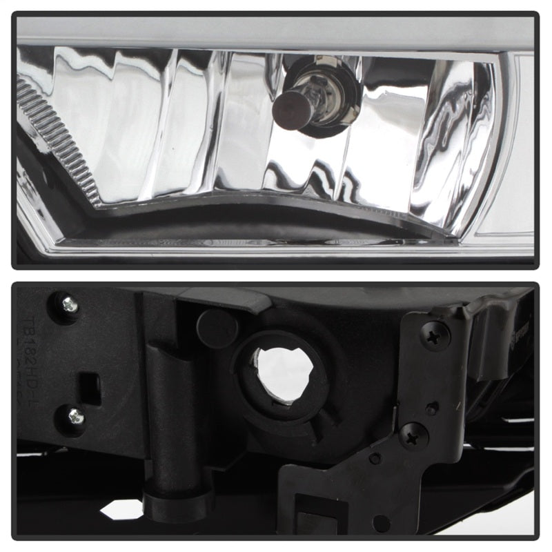 Spyder Honda CRV 2015-2016 OEM Fog Lights W/Switch and Cover Clear FL-HCRV2015-C