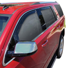 Carica l&#39;immagine nel visualizzatore di Gallery, Westin 15-18 Chevy/GMC/Cadillac Tahoe/Yukon/Escalade Wade In-Channel Wind Deflector 4pc - Smoke