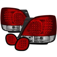 Cargar imagen en el visor de la galería, Spyder Lexus GS 300/400 98-05 LED Tail Lights Red Clear ALT-YD-LGS98-LED-RC