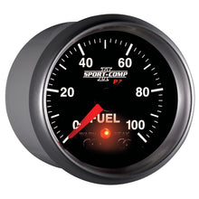 Laden Sie das Bild in den Galerie-Viewer, Autometer Sport-Comp II 52mm 0-100 PSI Fuel Pressure Gauge