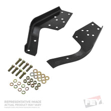 Cargar imagen en el visor de la galería, Westin/Fey 78-96 Ford Bronco Universal Bumper Mount Kit - Black