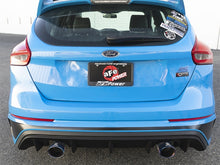 Carica l&#39;immagine nel visualizzatore di Gallery, aFe Takeda 3in 304 SS Axle-Back Exhaust System w/ Blue Flame Tip 16-18 Ford Focus RS 2.3L (t)