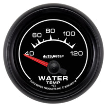 Laden Sie das Bild in den Galerie-Viewer, Autometer ES 52mm 40-120 Deg C Short Sweep Electric Water Temperature Gauge