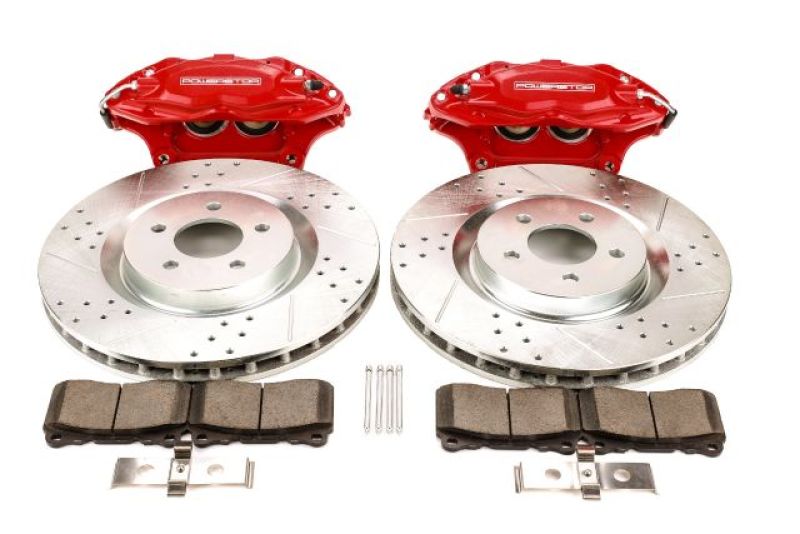 Power Stop 05-14 Ford Mustang Front & Rear Big Brake Conversion Kit