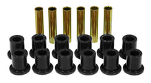 Carica l&#39;immagine nel visualizzatore di Gallery, Prothane 67-77 Ford F250 4wd Rear Spring &amp; Shackle Bushings - Black