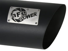 Cargar imagen en el visor de la galería, aFe MACHForce XP Exhausts Tips SS-304 EXH Tip 4In x 7Out x 18L Bolt-On (blk)