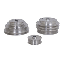 Laden Sie das Bild in den Galerie-Viewer, BBK 85-97 GM Truck 305 350 Underdrive Pulley Kit - Lightweight CNC Billet Aluminum (3pc)