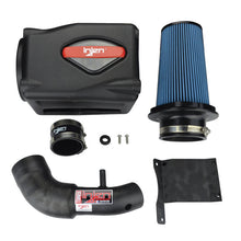 Charger l&#39;image dans la galerie, Injen 07-09 Wrangler 3.8L V6 w/ Box Wrinkle Black Power-Flow Air Intake System