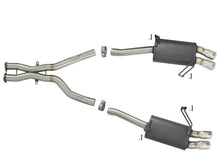 Carica l&#39;immagine nel visualizzatore di Gallery, aFe MACH Force-Xp 2-1/2in 304 SS Cat-Back Exhaust w/Polished Tips 05-08 BMW Z4 M Coupe (E86) L6 3.2L