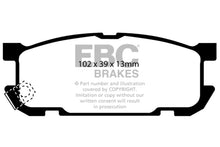 Charger l&#39;image dans la galerie, EBC 01-03 Mazda Miata MX5 1.8 (Sports Suspension) Ultimax2 Rear Brake Pads