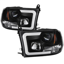 Carica l&#39;immagine nel visualizzatore di Gallery, Spyder 09-16 Dodge Ram 1500 Version 2 Headlights Light Bar DRL Black PRO-YD-DR09V2-LBDRL-BK