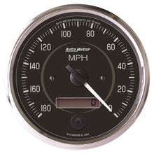 Carica l&#39;immagine nel visualizzatore di Gallery, Autometer Cobra 4 inch 180 MPH In-Dash Electronic Programable Reverse Sweep Speedometer