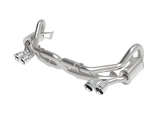 Cargar imagen en el visor de la galería, aFe MACHForce XP 12-16 Porsche 911 Carrera H6-3.8L SS-304 Cat-Back Exhaust w/ Polished Quad Tips