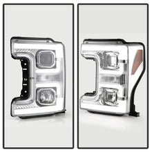 Cargar imagen en el visor de la galería, Spyder 17-18 Ford F250/F350/F450 Super Duty Halogen Model Only -White Light Bar- PRO-YD-FS17HALSI-C