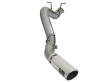 Laden Sie das Bild in den Galerie-Viewer, aFe LARGE BORE HD 5in 409-SS DPF-Back Exhaust w/Polished Tip 2017 GM Duramax V8-6.6L (td) L5P