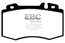 Charger l&#39;image dans la galerie, EBC 04 Mercedes-Benz C230 (W203) 2.5 Sport Sedan Greenstuff Front Brake Pads