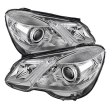 Load image into Gallery viewer, Xtune Mercedes E-Class 10-13 Projector Headlights OE Style Halogen Only Chrome PRO-JH-MBW21210-NA-C