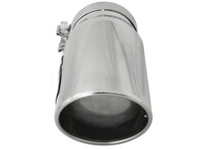 Cargar imagen en el visor de la galería, aFe Diesel Exhaust Tip Bolt On Polished 5in Inlet x 6in Outlet x 12in Long