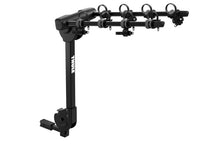 Carica l&#39;immagine nel visualizzatore di Gallery, Thule Camber 4 - Hanging Hitch Bike Rack w/HitchSwitch Tilt-Down (Up to 4 Bikes) - Black