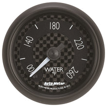 Cargar imagen en el visor de la galería, Autometer GT Series 52mm Full Sweep Electronic 100-260 Deg F Water Temperature Gauge