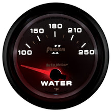 Carica l&#39;immagine nel visualizzatore di Gallery, Autometer Phantom II 2-5/8in 100-250 Degrees F Electrical Water Temperature Gauge