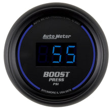 Laden Sie das Bild in den Galerie-Viewer, Autometer Cobalt Digital 52mm Digital 5-60 PSI Boost Gauge