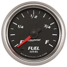 गैलरी व्यूवर में इमेज लोड करें, Autometer Pro-Cycle Gauge Fuel Level 2 1/16in 0-280 Programmable Black