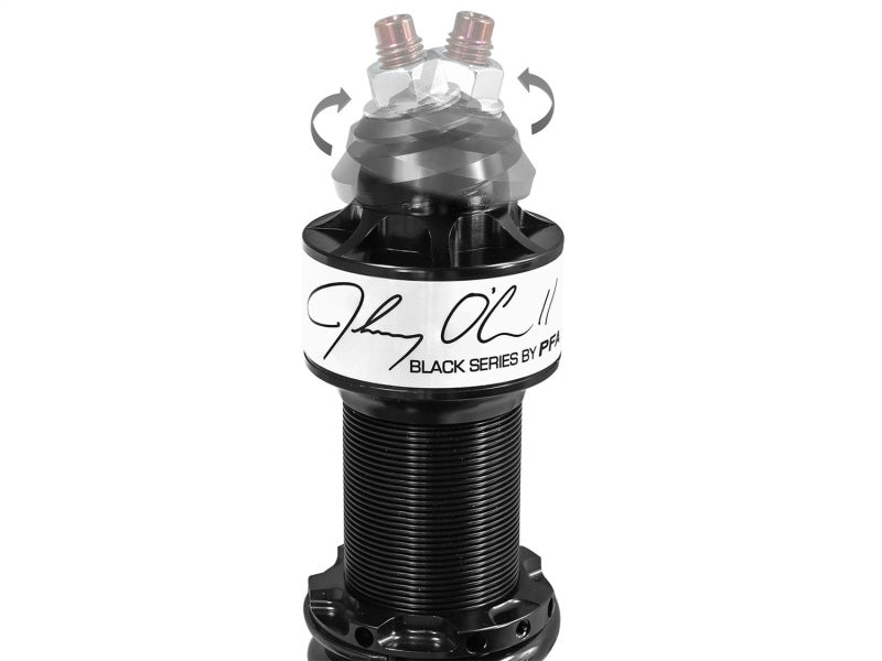 aFe Control Johnny O'Connell Black Series Single Adjustable Coilover System; Chevy Corvette (C5/C6)