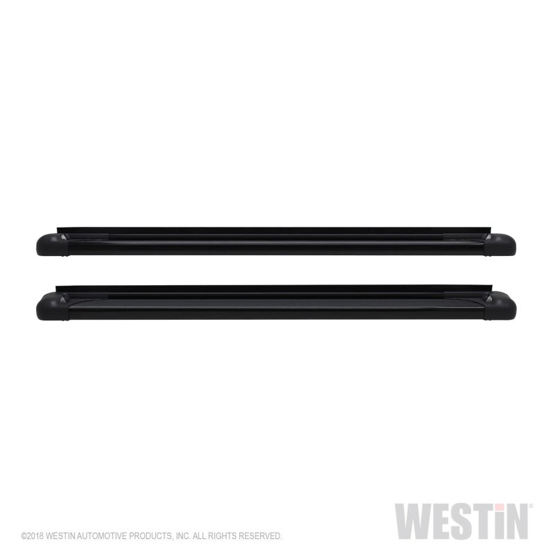 Westin SG6 Black Aluminum Running Boards 79 in