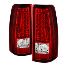 Charger l&#39;image dans la galerie, Xtune Chevy Silverado 1500-2500-3500 03-06 C-Shape LED Tail Lights Red Clear ALT-ON-CS03-G2-LED-RC