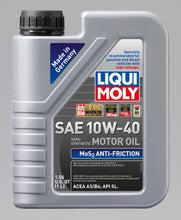 Charger l&#39;image dans la galerie, LIQUI MOLY 1L MoS2 Anti-Friction Motor Oil 10W40 - Case of 12