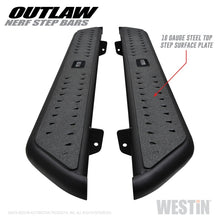 गैलरी व्यूवर में इमेज लोड करें, Westin 15-20 Ford F-150 SuperCab / 17-20 F-250/350 SuperCab Outlaw Nerf Step Bars - Textured Black