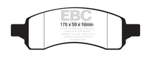 Carica l&#39;immagine nel visualizzatore di Gallery, EBC 08+ Chevrolet Traverse 3.6 Extra Duty Front Brake Pads