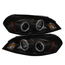 Load image into Gallery viewer, Spyder Chevy Impala 06-13 Projector Headlights LED Halo LED Blk Smke PRO-YD-CHIP06-HL-BSM