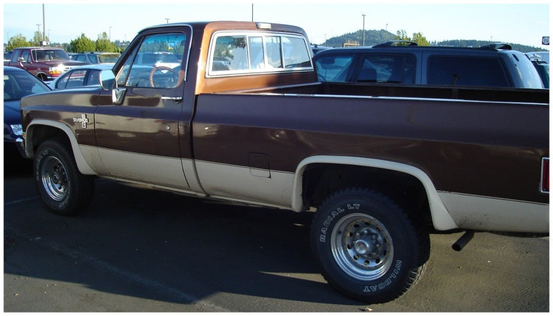 Bushwacker 75-80 Chevy K10 Suburban Extend-A-Fender Style Flares 2pc - Black