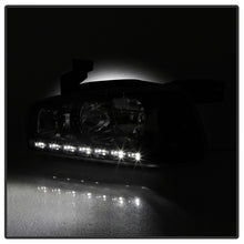 Carica l&#39;immagine nel visualizzatore di Gallery, Xtune Dodge Charger 06-10 1Pc LED Crystal Headlights Black HD-ON-DCH05-1PC-LED-BK