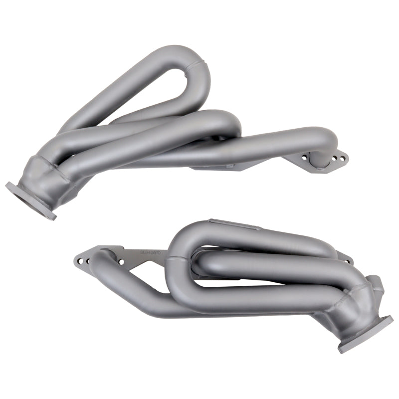 BBK 96-98 GM Truck SUV 5.0 5.7 Shorty Tuned Length Exhaust Headers - 1-5/8 Chrome