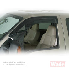 गैलरी व्यूवर में इमेज लोड करें, Westin 1999-2007 Chevy Silverado Classic Wade Wind Deflector Windguard - Smoke