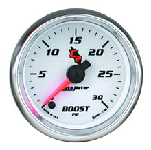 Carica l&#39;immagine nel visualizzatore di Gallery, Autometer C2 52mm 30 PSI Electronic Boost Gauge