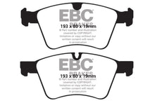 Cargar imagen en el visor de la galería, EBC 08-10 Mercedes-Benz GL320 3.0 TD (373mm Front Rotors) Greenstuff Front Brake Pads