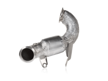 Carica l&#39;immagine nel visualizzatore di Gallery, Akrapovic 2020 Mercedes-Benz CLA45S/A45S AMG (C118/X118/W177) DownPipes w/ Cat (SS)