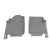 गैलरी व्यूवर में इमेज लोड करें, Westin 12-17 Toyota Tundra Reg/Dbl/CrewMax (Double hook) Wade Sure-Fit Floor Liners Front - Gray