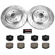 गैलरी व्यूवर में इमेज लोड करें, Power Stop 06-13 Chevrolet Corvette Rear Z23 Evolution Sport Brake Kit