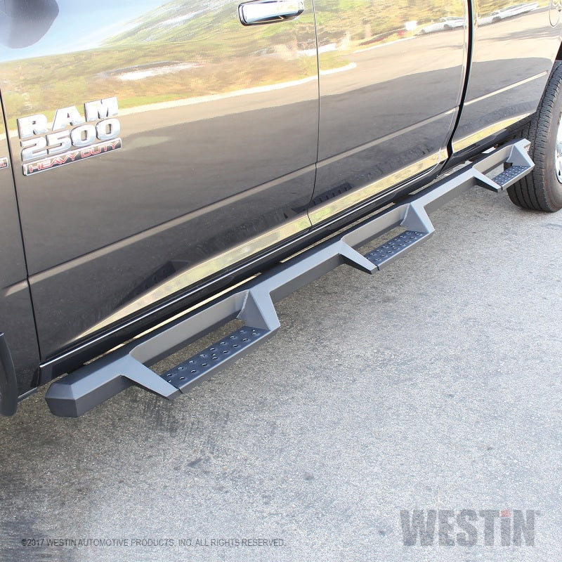 Westin 10-18 RAM 2500/3500 CC 8ft Bed Excl. Dually HDX Drop W2W Nerf Step Bars - Tex. Blk