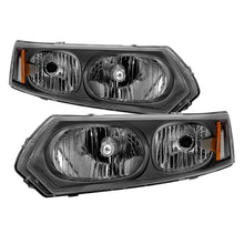 Laden Sie das Bild in den Galerie-Viewer, xTune Saturn ION Sedan only 03-07 OEM Style Headlights - Black HD-JH-SAION-4D-BK