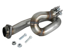 Laden Sie das Bild in den Galerie-Viewer, aFe POWER Twisted Steel Loop Relocation Pipe 2018 Jeep Wrangler (JL) V6-3.6L